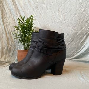 Madden girl heeled ankle booties